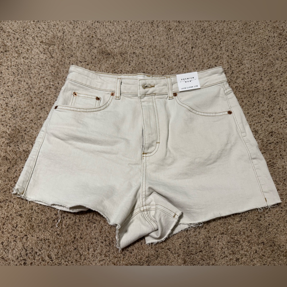 Topshop Premium Mom Shorts